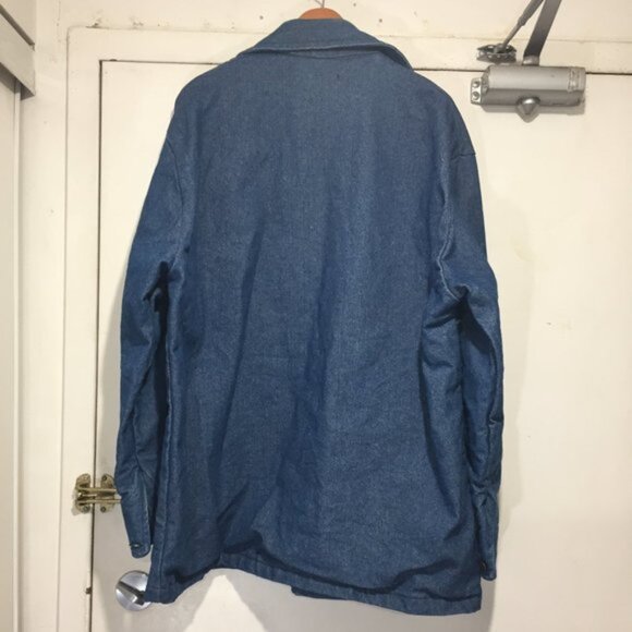VINTAGE HAMMILL DENIM WORK JACKETS SIZE L - Picture 5 of 11